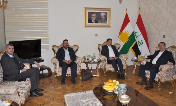 «ناظم دباغ» با مسئول بخش خاورمیانه و میانه عراق در وزارت امور خارجه ایران دیدار کرد