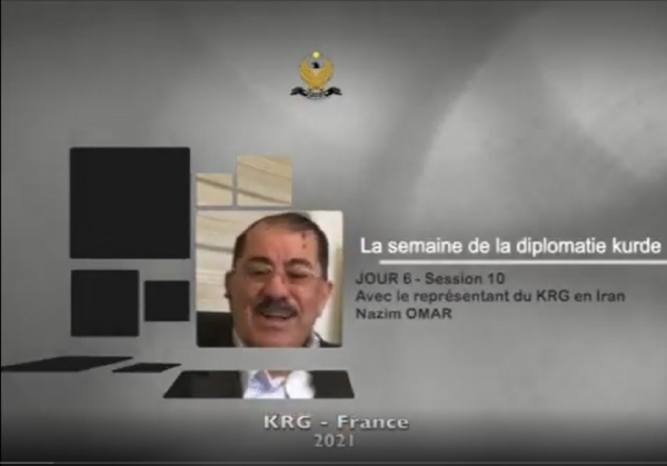 «ناظم دباغ» در نشست آنلاین هفته دیپلماسی کُردی به میزبانی دفتر اقلیم کردستان در فرانسه شرکت کرد