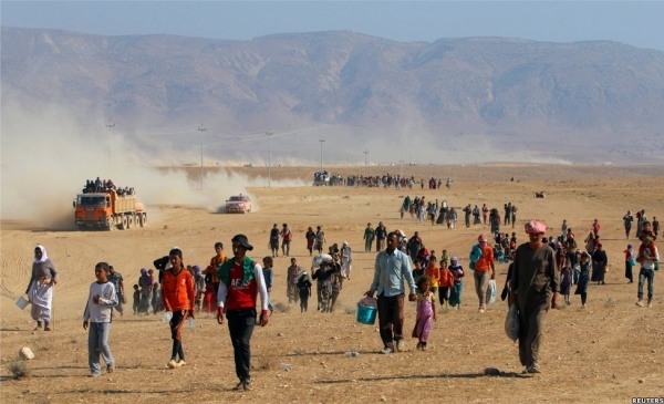 اعلام شماره حساب برای کمک به مردم سنجار و دیگر آوارگان در اقلیم کردستان